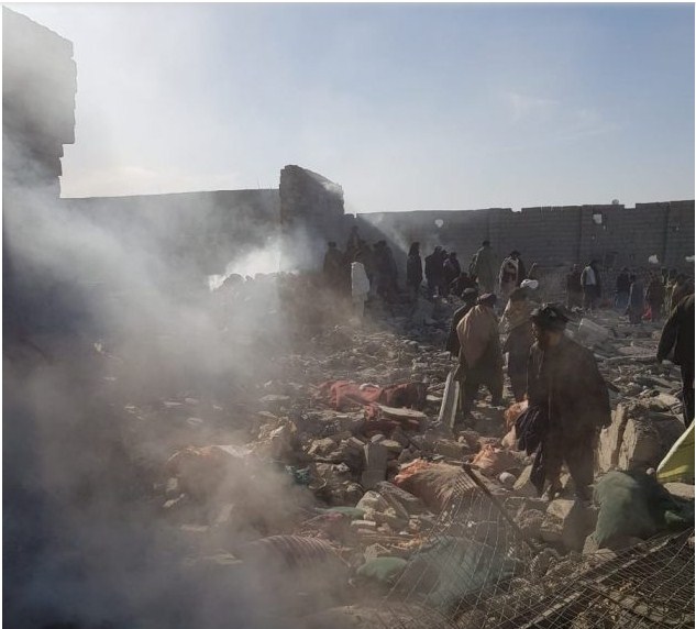   افغان صوبہ ہلمند میں  امریکا کی بمباری سےمیاں بیوی بچوں سمیت 16 افراد شہید اورمکانات مکمل تباہ ہو گئے