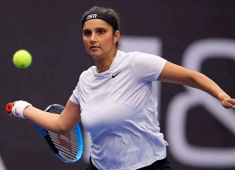 Mirza became the first Indian to win a WTA singles title when she won her hometown Hyderabad event in 2005